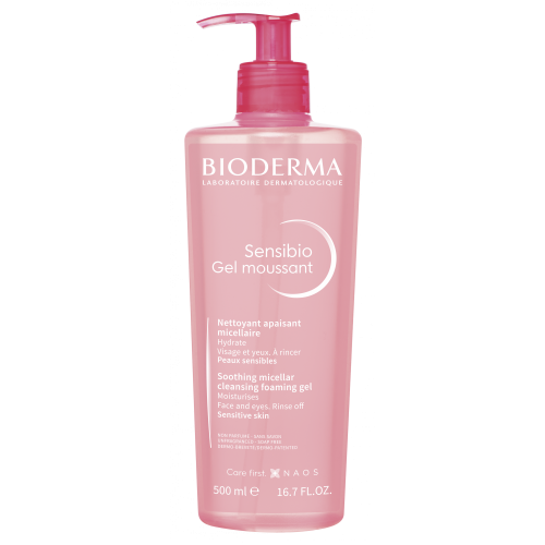 Bioderma Sensibio Gel Moussant Καταπραϋντικό Ήπιο Τζελ Καθαρισμού για Ευαίσθητες Επιδερμίδες, 500ml Bioderma Sensibio Gel Moussant Καταπραϋντικό Ήπιο Τζελ Καθαρισμού για Ευαίσθητες Επιδερμίδες, 500ml